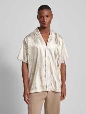 Zdjęcie produktu Koszula casualowa z wzorem na całej powierzchni carlo colucci