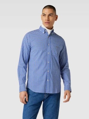 Zdjęcie produktu Koszula casulowa o kroju regular fit ze wzorem w kratkę vichy model ‘POPLIN’ Gant