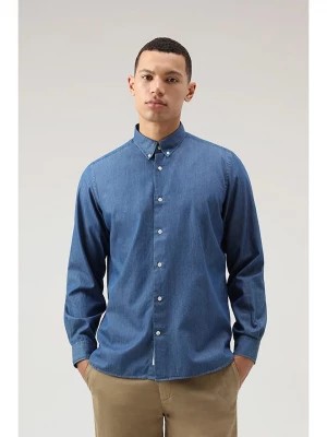 Zdjęcie produktu Woolrich Koszula "Classic" - Regular fit - w kolorze niebieskim rozmiar: M
