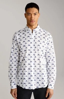Zdjęcie produktu Koszula Hanson w kolorze białym we wzór Joop