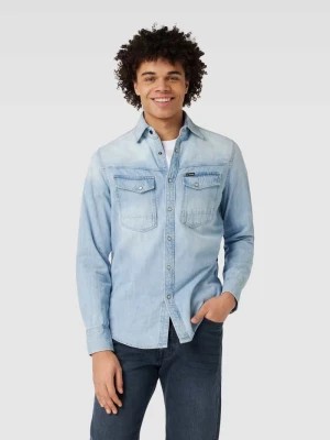 Zdjęcie produktu Koszula jeansowa o kroju slim fit z kieszeniami na piersi G-Star Raw