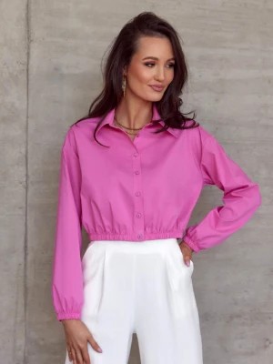 Zdjęcie produktu Filia krótka różowa koszula z gumką PERFE