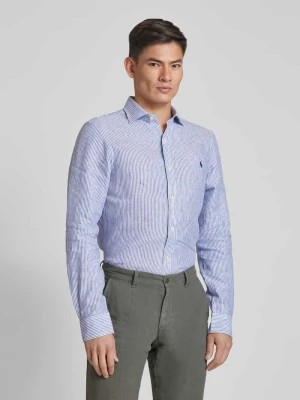 Zdjęcie produktu Koszula lniana o kroju Slim Fit z wzorem w paski Polo Ralph Lauren