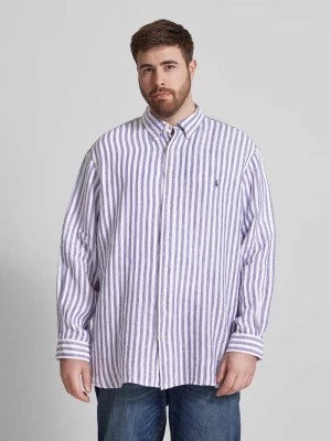 Zdjęcie produktu Koszula lniana PLUS SIZE ze wzorem w paski Polo Ralph Lauren Big & Tall