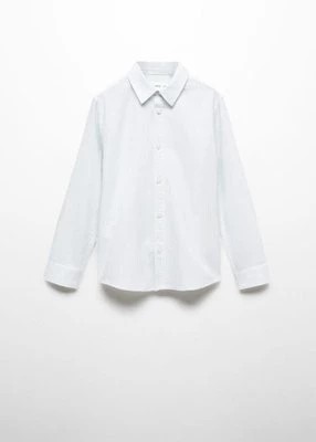 Zdjęcie produktu Koszula z tkaniny Oxford w paski Mango Kids