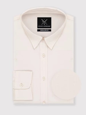 Zdjęcie produktu Koszula męska o kroju Regular Fit w kolorze ecru Pako Lorente