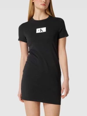 Zdjęcie produktu Koszula nocna z nadrukiem z logo Calvin Klein Underwear