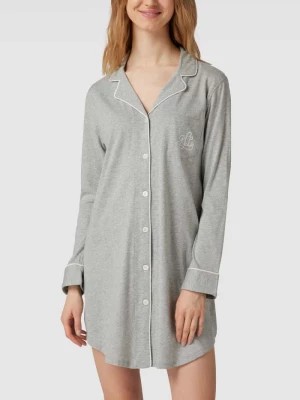 Zdjęcie produktu Koszula nocna z paskami w kontrastowym kolorze Lauren Ralph Lauren