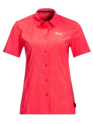 Zdjęcie produktu Jack Wolfskin Koszula "Pack & Go" w kolorze różowym rozmiar: S
