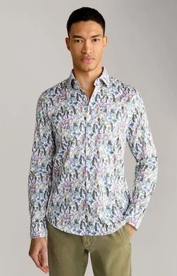 Zdjęcie produktu Koszula Pit w kolorze białym we wzór Joop