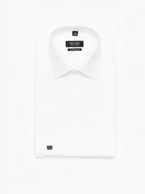 Zdjęcie produktu koszula saverne 9001 na spinki custom fit biały Recman