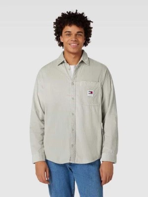 Zdjęcie produktu Koszula sztruksowa o kroju relaxed fit z kieszenią na piersi Tommy Jeans