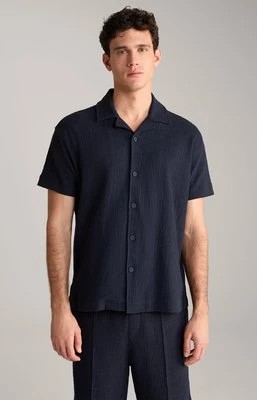 Zdjęcie produktu Koszula Tate w kolorze ciemnoniebieskim, o wyrazistej fakturze Joop
