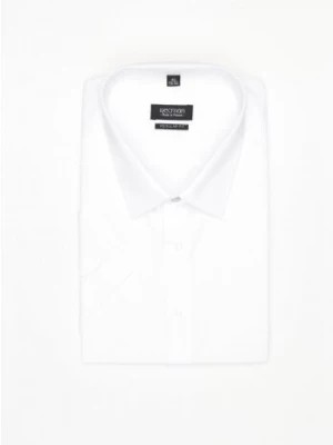 Zdjęcie produktu koszula versone 9001 krótki rękaw regular fit biały Recman