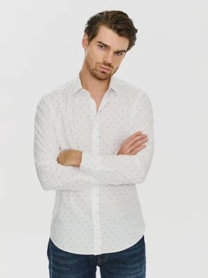 Zdjęcie produktu Koszula w kolorze białym w drobny wzór Pako Lorente