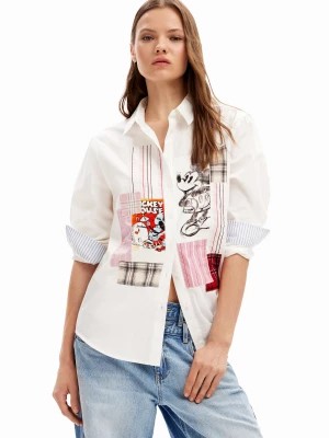 Zdjęcie produktu Koszula w patchworkowy deseń z Myszką Miki Desigual