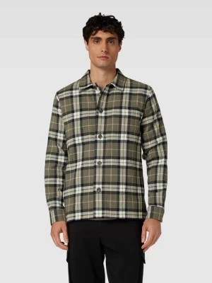 Zdjęcie produktu Koszula wierzchnia o kroju regular fit ze wzorem w kratę glencheck lindbergh
