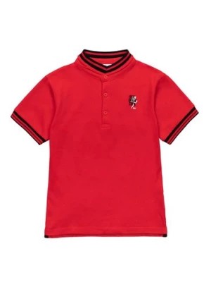 Zdjęcie produktu Koszulka chłopięca polo czerwona Minoti
