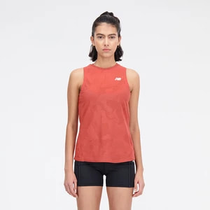 Zdjęcie produktu Koszulka damska New Balance WT33280ASU - pomarańczowa