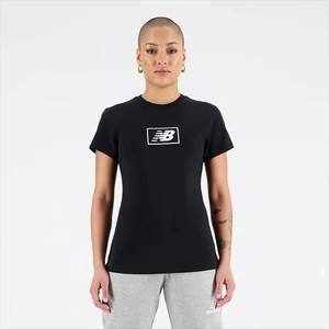 Zdjęcie produktu Koszulka damska New Balance WT33515BK - czarna
