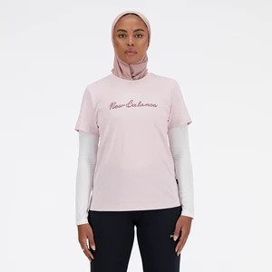 Zdjęcie produktu Koszulka damska New Balance WT41909SOI - różowa