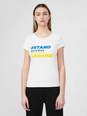 Zdjęcie produktu Koszulka damska #STANDWITHUKRAINE 4F