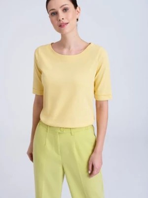 Zdjęcie produktu Koszulka damska żółta Greenpoint