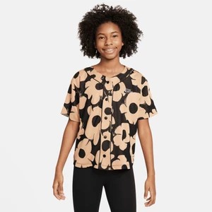 Zdjęcie produktu Koszulka dla dużych dzieci (dziewcząt) Dri-FIT Nike Sportswear - Czerń