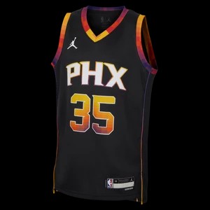 Zdjęcie produktu Koszulka dla dużych dzieci Jordan Dri-FIT NBA Swingman Kevin Durant Phoenix Suns Statement Edition - Czerń