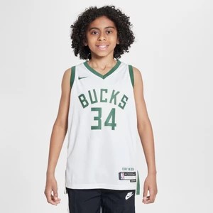 Zdjęcie produktu Koszulka dla dużych dzieci Nike NBA Swingman Milwaukee Bucks Association Edition 2022/23 - Biel