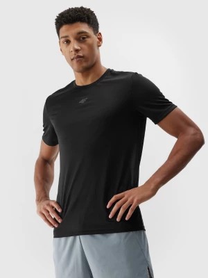 Zdjęcie produktu Koszulka do biegania szybkoschnąca męska - czarna 4F