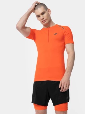 Zdjęcie produktu Koszulka do biegania w terenie slim bezszwowa męska 4F