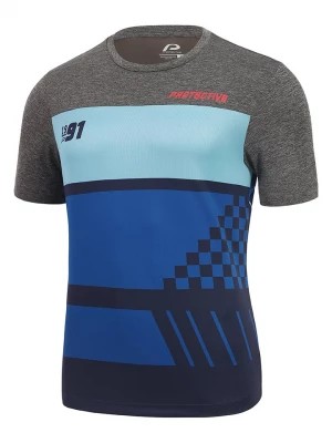 Zdjęcie produktu Protective Koszulka kolarska "Watch Gator" w kolorze niebiesko-szarym rozmiar: XL