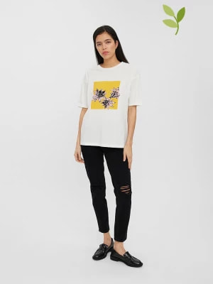 Zdjęcie produktu Vero Moda Koszulka "Jocody" w kolorze białym rozmiar: S