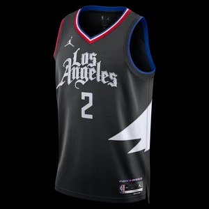 Zdjęcie produktu Męska koszulka Jordan Dri-FIT NBA Swingman Los Angeles Clippers Statement Edition - Czerń