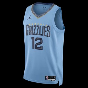 Zdjęcie produktu Męska koszulka Jordan Dri-FIT NBA Swingman Memphis Grizzlies Statement Edition - Niebieski