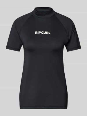 Zdjęcie produktu Koszulka kąpielowa ze stójką i nadrukiem z logo Rip Curl