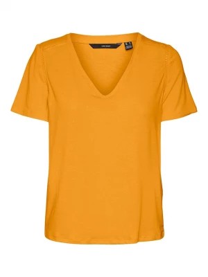 Zdjęcie produktu Vero Moda Koszulka "Marijune" w kolorze pomarańczowym rozmiar: S