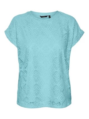 Zdjęcie produktu Vero Moda Koszulka "Maya" w kolorze błękitnym rozmiar: XS