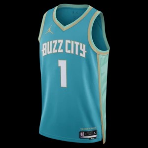 Zdjęcie produktu Koszulka męska Jordan Dri-FIT NBA Swingman Lamelo Ball Charlotte Hornets City Edition 2023/24 - Niebieski