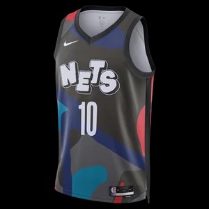 Zdjęcie produktu Koszulka męska Nike Dri-FIT NBA Swingman Brooklyn Nets City Edition 2023/24 - Czerń