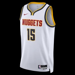 Zdjęcie produktu Koszulka męska Nike Dri-FIT NBA Swingman Denver Nuggets Association Edition 2022/23 - Biel