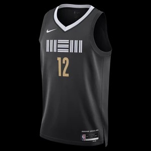 Zdjęcie produktu Koszulka męska Nike Dri-FIT NBA Swingman Ja Morant Memphis Grizzlies City Edition 2023/24 - Czerń
