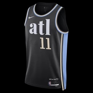 Zdjęcie produktu Koszulka męska Nike Dri-FIT NBA Swingman Trae Young Atlanta Hawks City Edition 2023/24 - Czerń