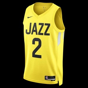 Zdjęcie produktu Koszulka męska Nike Dri-FIT NBA Swingman Utah Jazz Icon Edition 2022/23 - Żółty