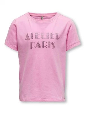Zdjęcie produktu KIDS ONLY Koszulka "Mille" w kolorze jasnoróżowym rozmiar: 110/116