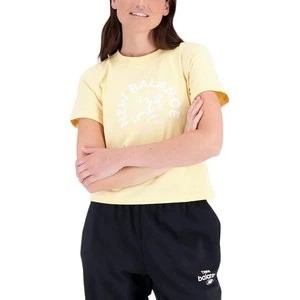 Zdjęcie produktu Koszulka New Balance WT31554RAW - żółte