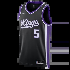 Zdjęcie produktu Koszulka Nike Dri-FIT NBA Swingman De'Aaron Fox Sacramento Kings City 2023/24 Icon Edition - Czerń