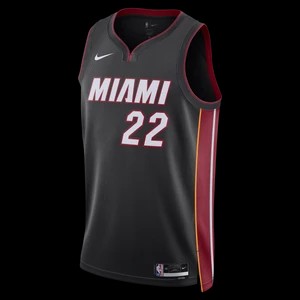 Zdjęcie produktu Koszulka męska Nike Dri-FIT NBA Swingman Miami Heat Icon Edition 2022/23 - Czerń
