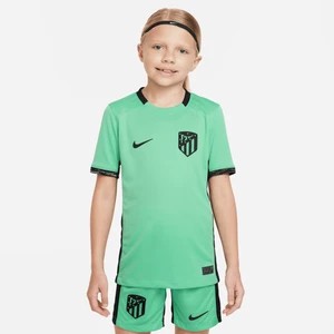 Zdjęcie produktu Koszulka piłkarska dla dużych dzieci Nike Dri-FIT Atlético Madryt Stadium 2023/24 (wersja trzecia) - Zieleń